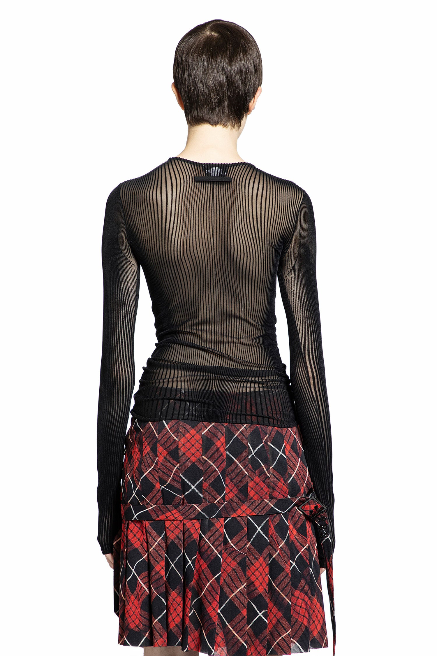 JEAN PAUL GAULTIER WOMAN BLACK TOPS