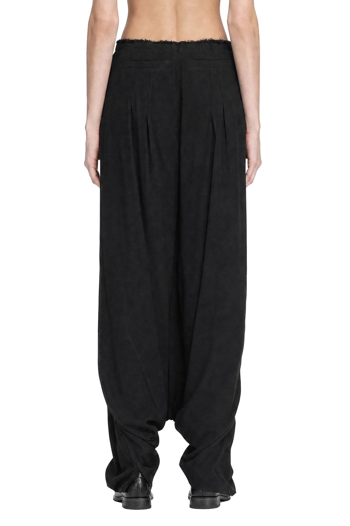 Viscose Wool Harem Pants