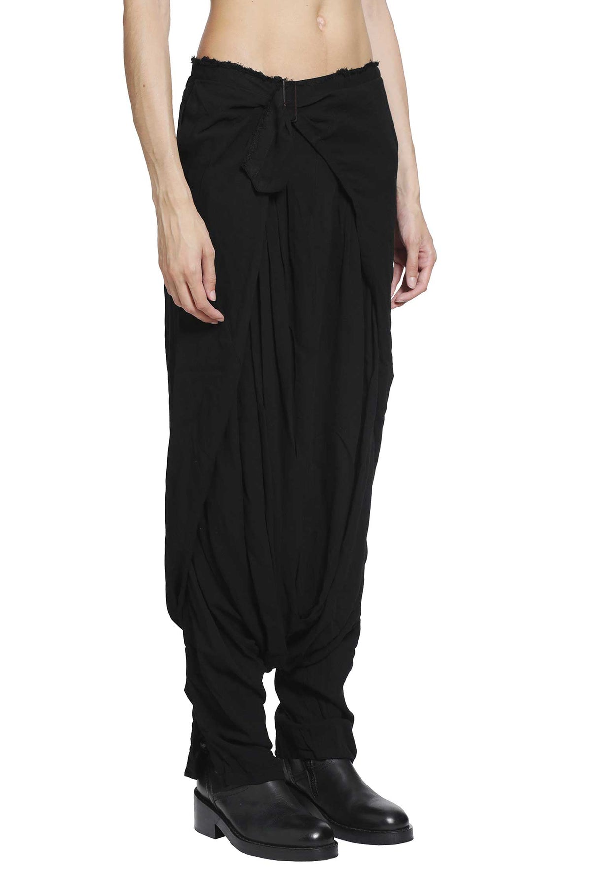 Viscose Wool Harem Pants