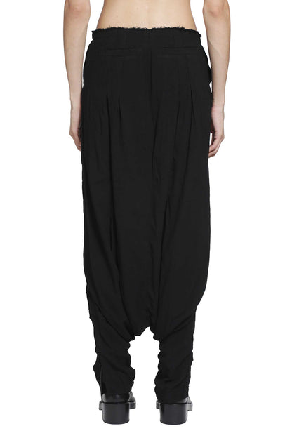 Viscose Wool Harem Pants