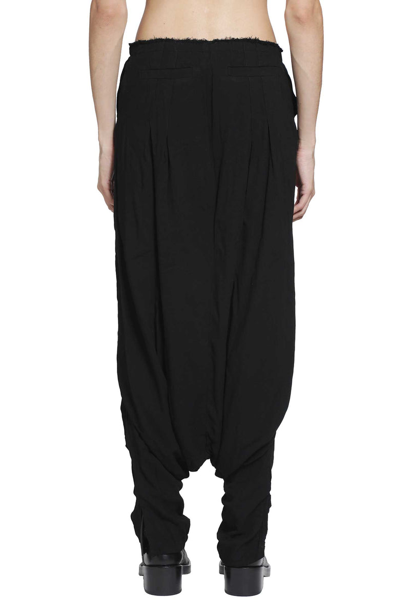 MARC LE BIHAN Viscose Wool Harem Pants woman