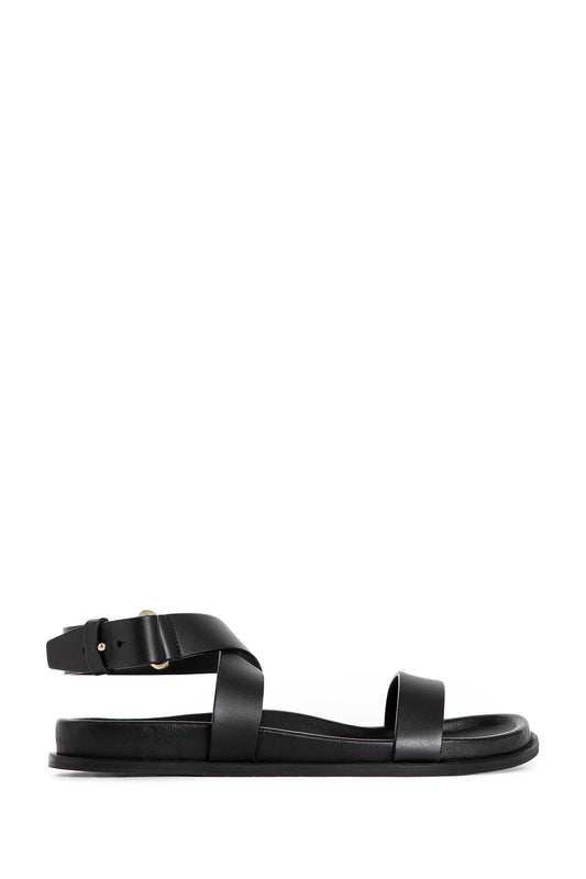 TOTEME WOMAN BLACK SANDALS & SLIDES