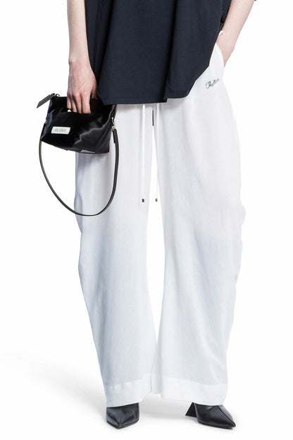 Antonioli THE ATTICO WOMAN WHITE TROUSERS