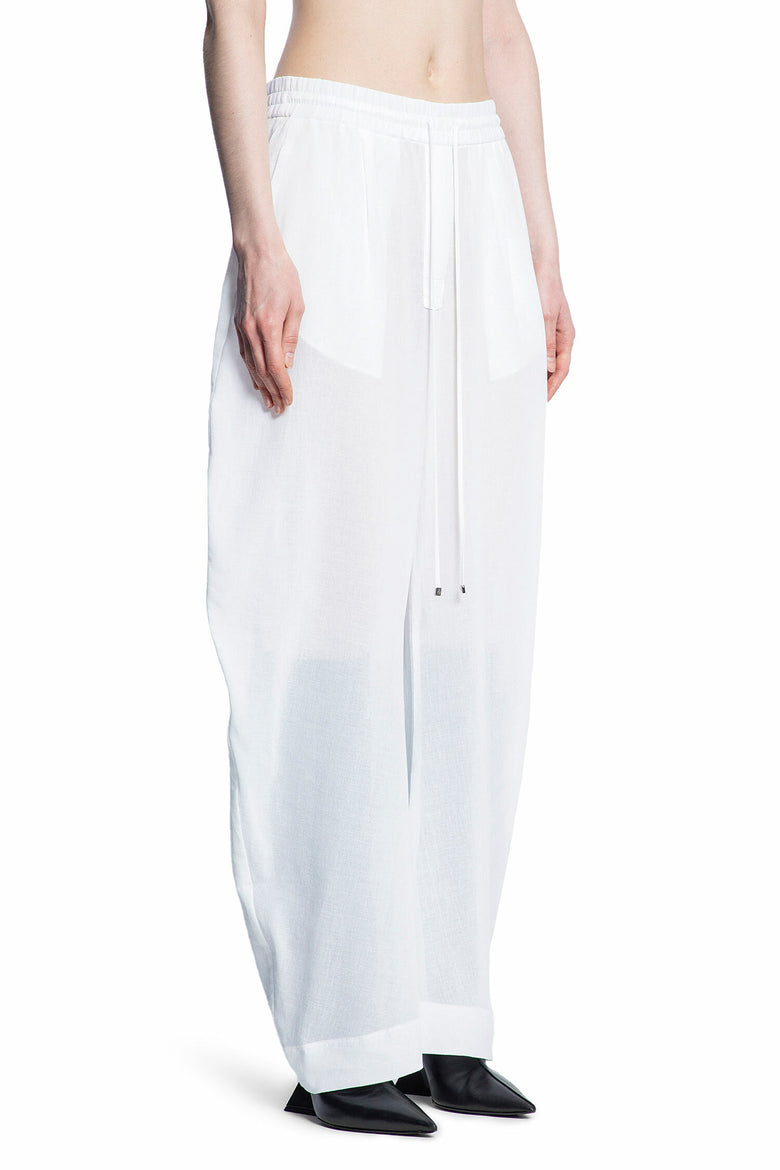 THE ATTICO WOMAN WHITE TROUSERS