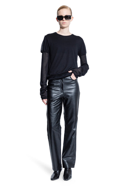 TOTEME WOMAN BLACK TROUSERS