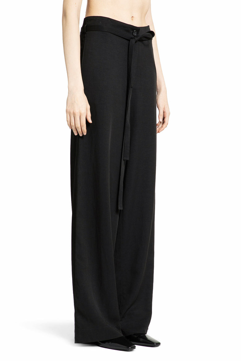 TOTEME WOMAN BLACK TROUSERS