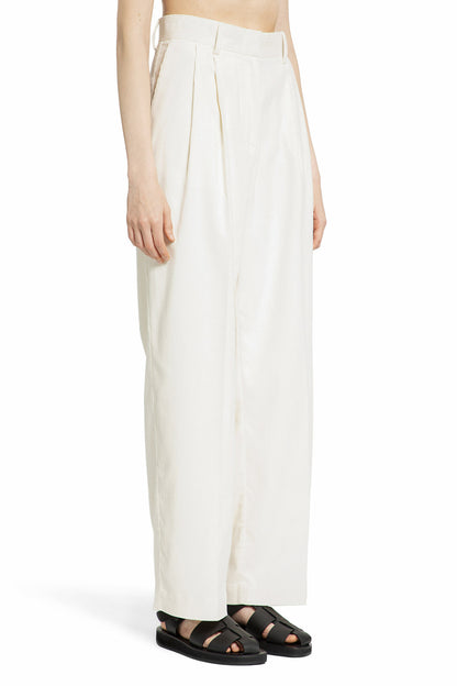 TOTEME WOMAN WHITE TROUSERS