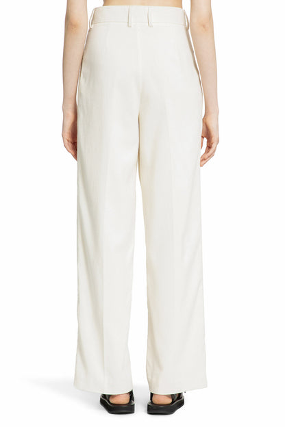 TOTEME WOMAN WHITE TROUSERS