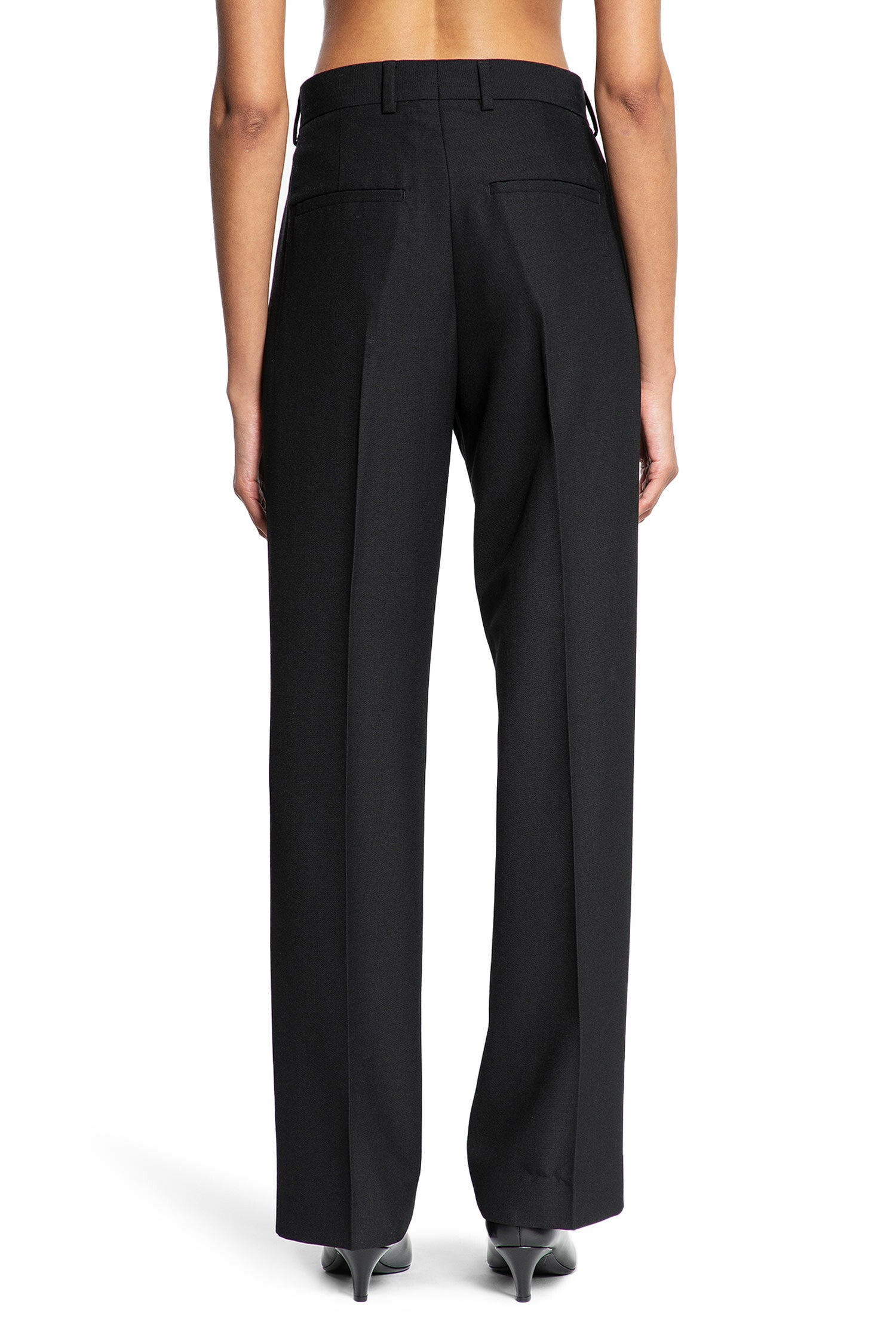 TOTEME WOMAN BLACK TROUSERS