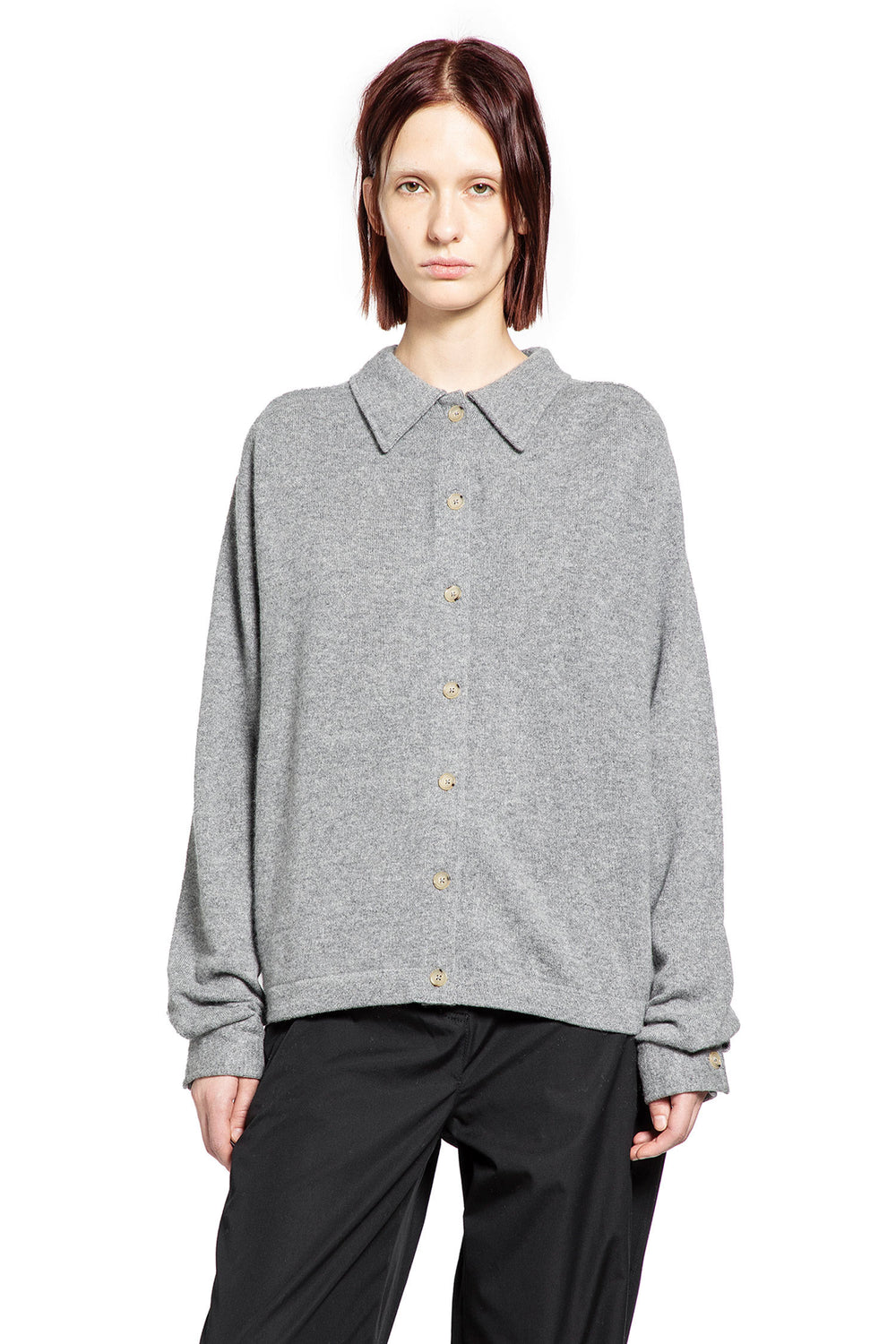Raglan Sleeve Cashmere Cardigan