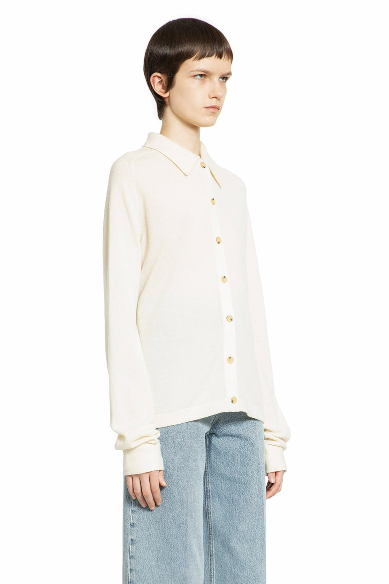 TOTEME WOMAN OFF-WHITE SHIRTS