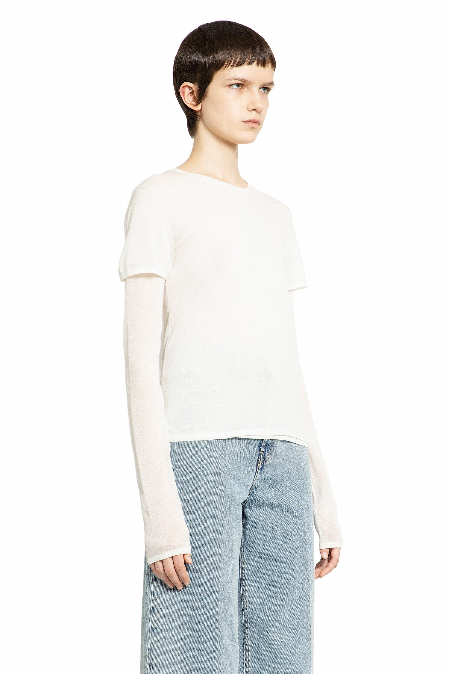 TOTEME WOMAN OFF-WHITE T-SHIRTS