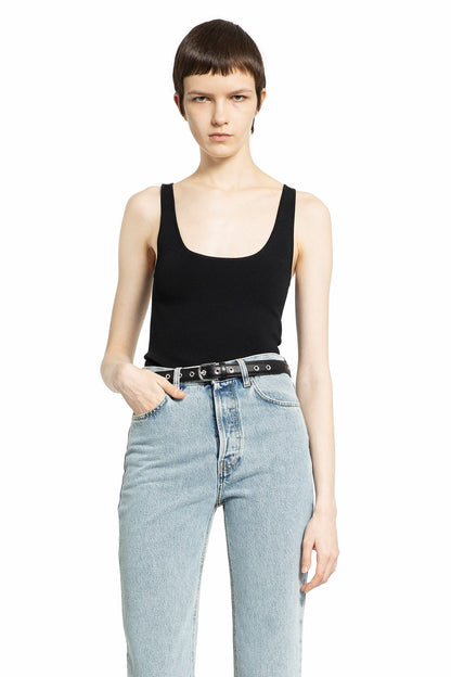 Antonioli TOTEME WOMAN BLACK T-SHIRTS & TANK TOPS