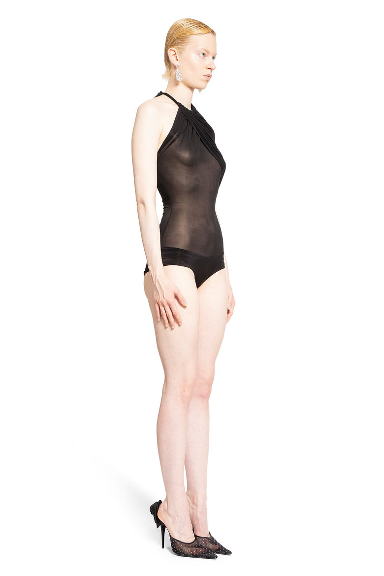 MAGDA BUTRYM WOMAN BLACK BODYSUITS