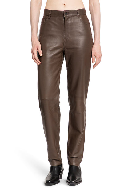 TOTEME WOMAN BROWN TROUSERS