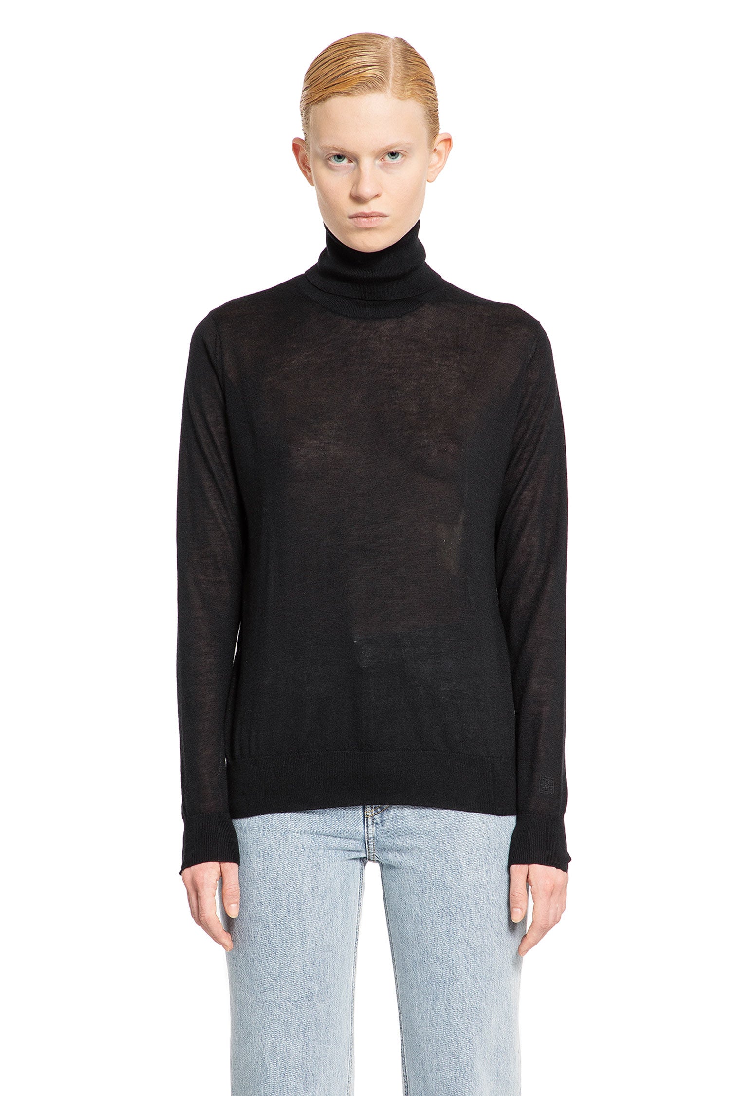 TOTEME WOMAN BLACK KNITWEAR