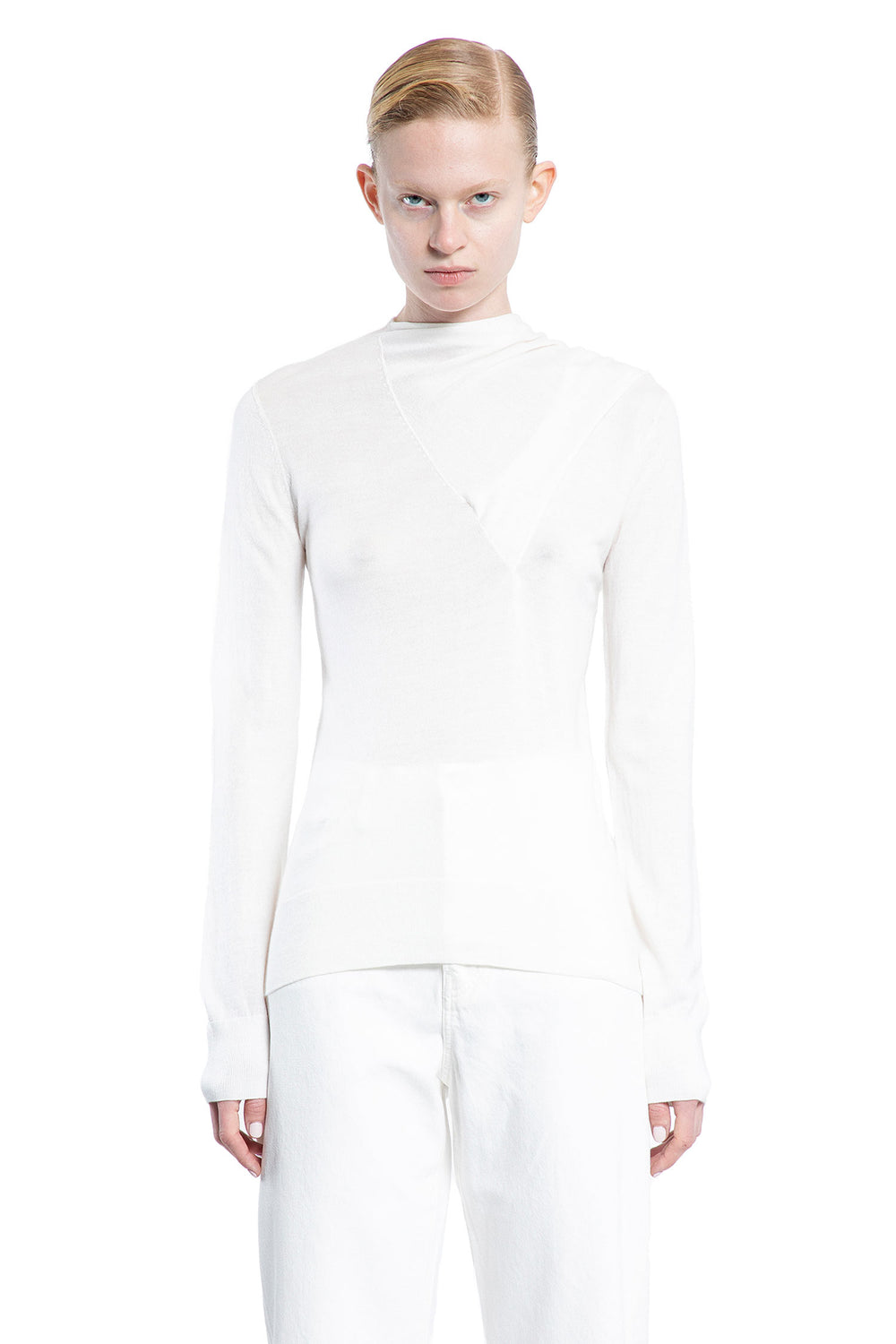 TOTEME WOMAN WHITE KNITWEAR