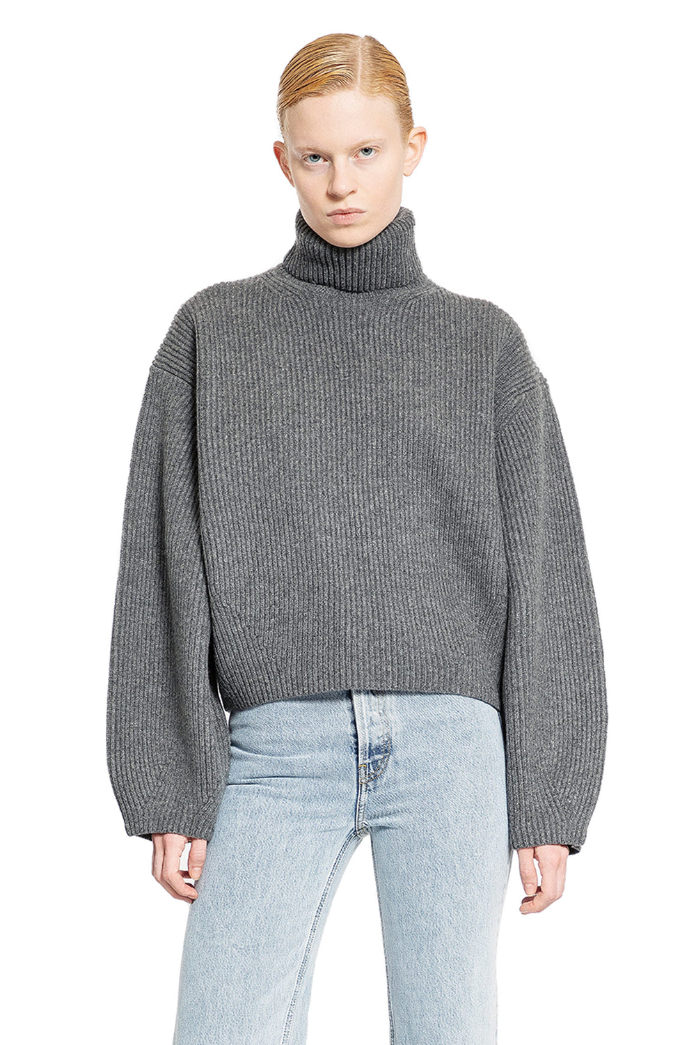 TOTEME WOMAN GREY KNITWEAR