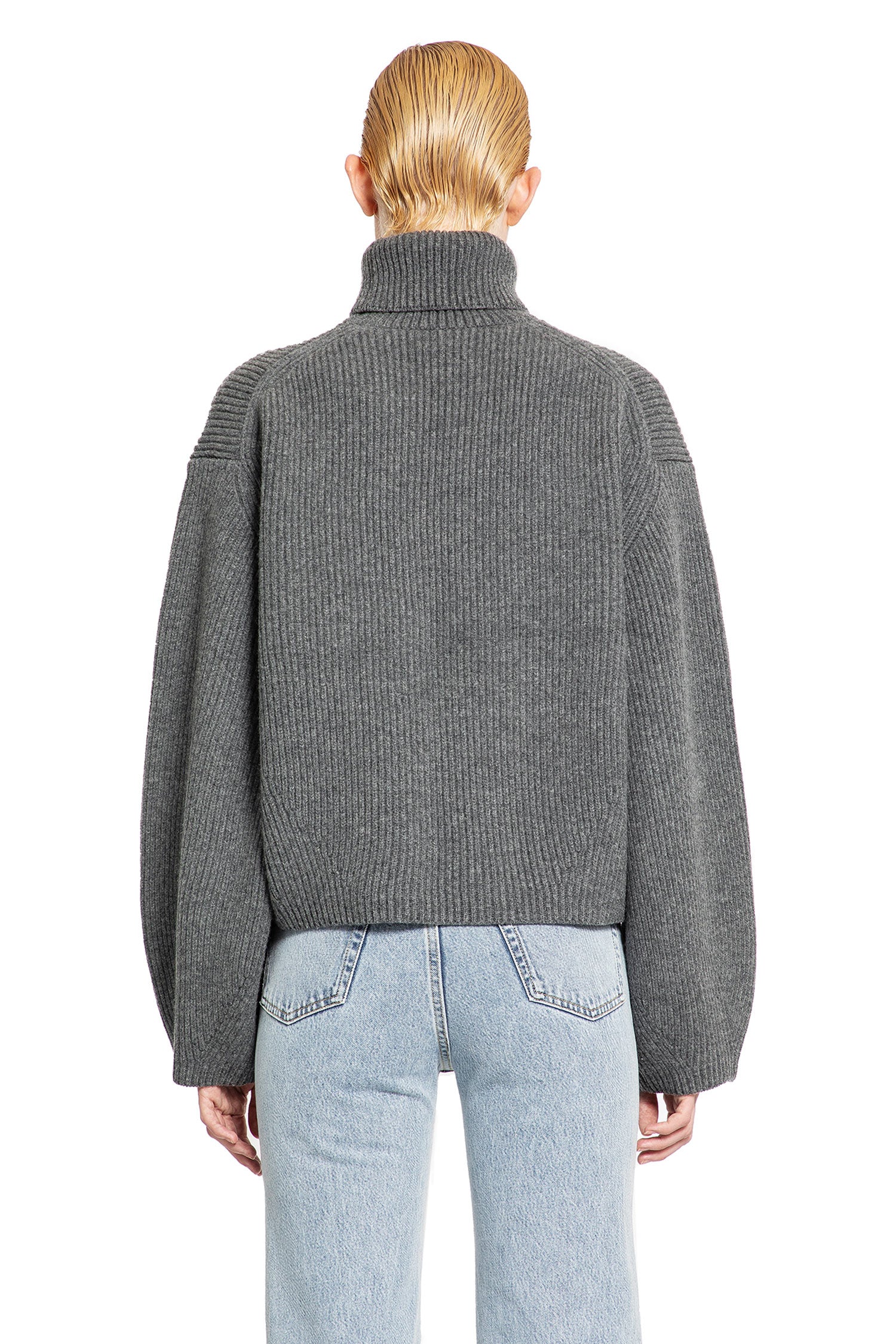 TOTEME WOMAN GREY KNITWEAR