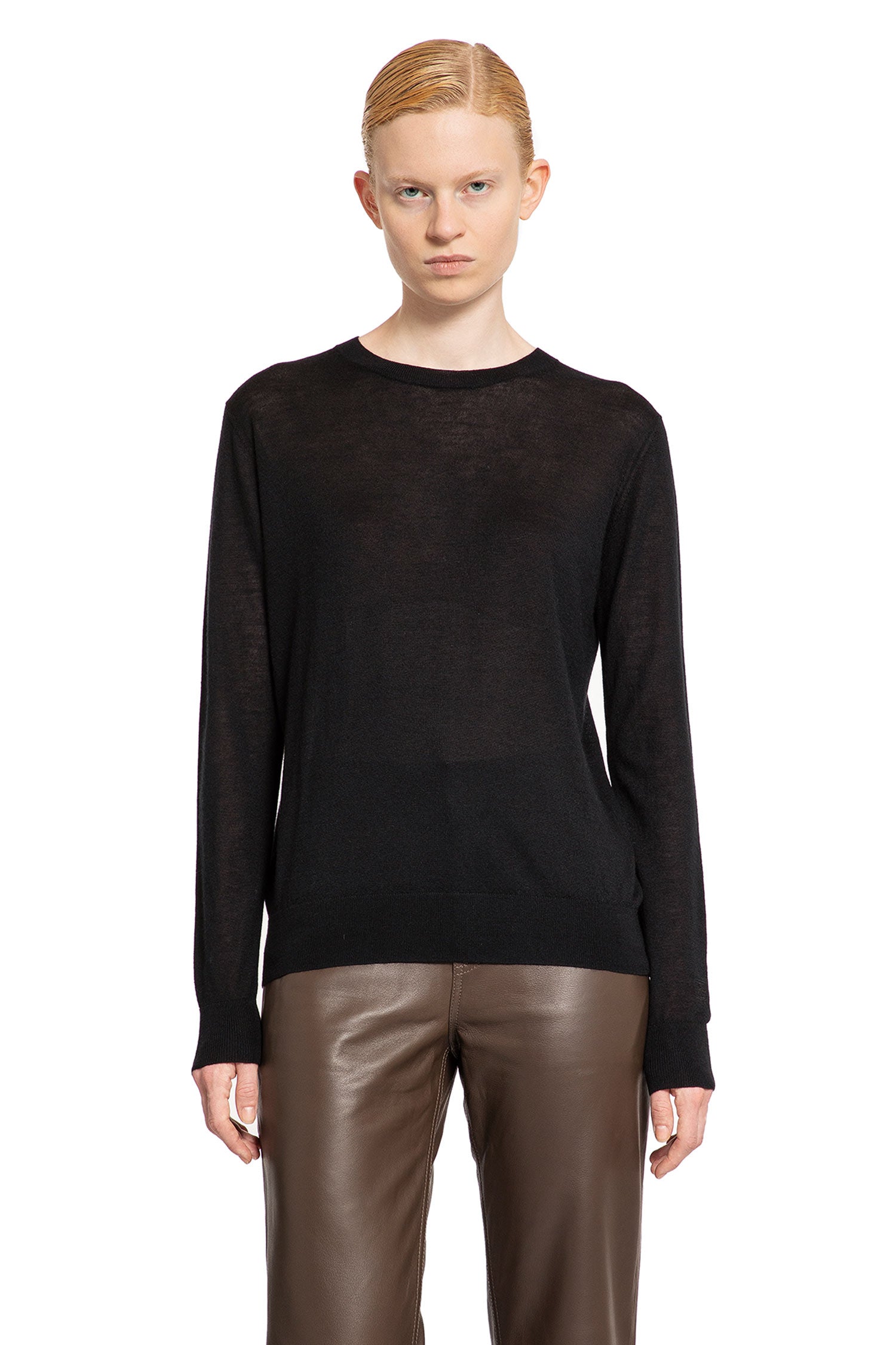 TOTEME WOMAN BLACK KNITWEAR