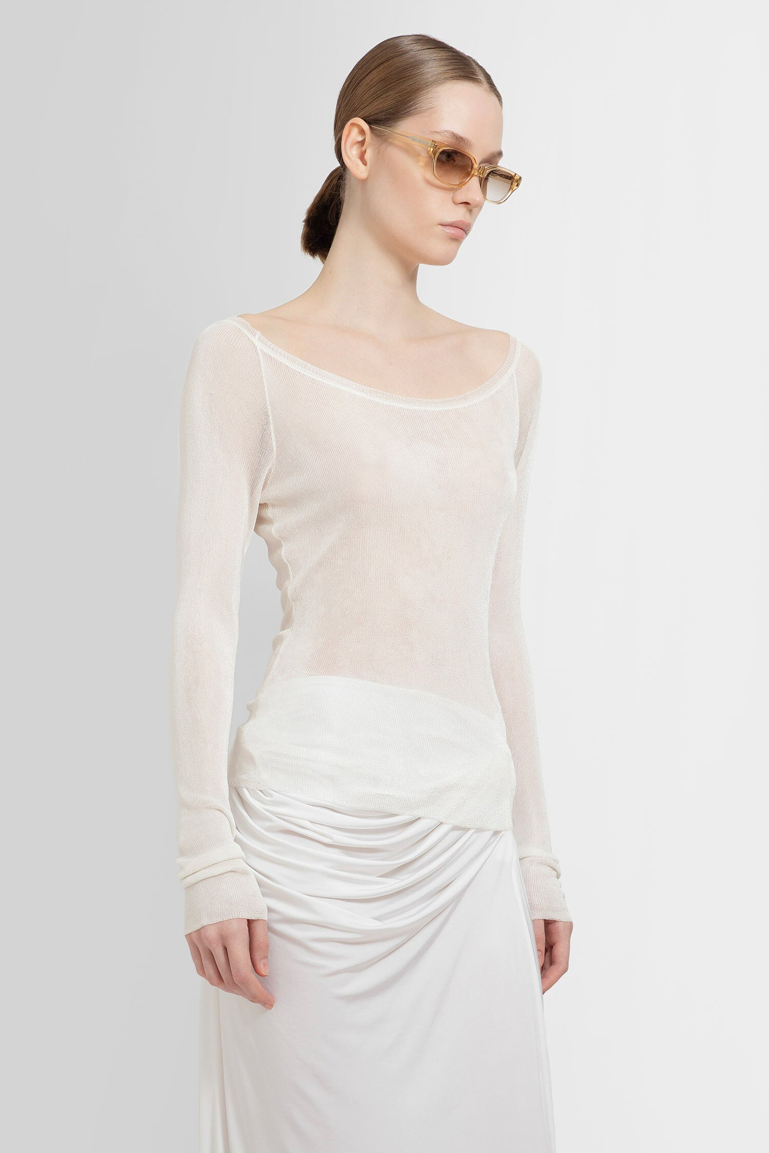 MAGDA BUTRYM WOMAN WHITE KNITWEAR