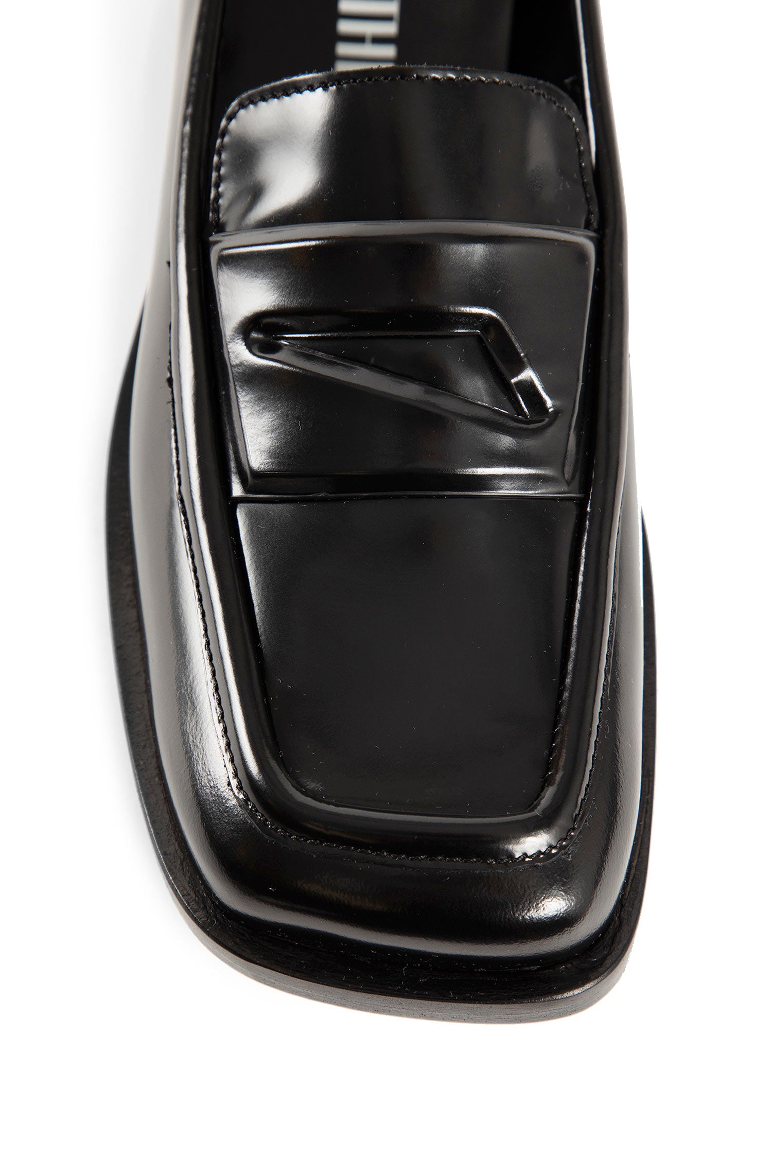 THE ATTICO WOMAN BLACK FLATS