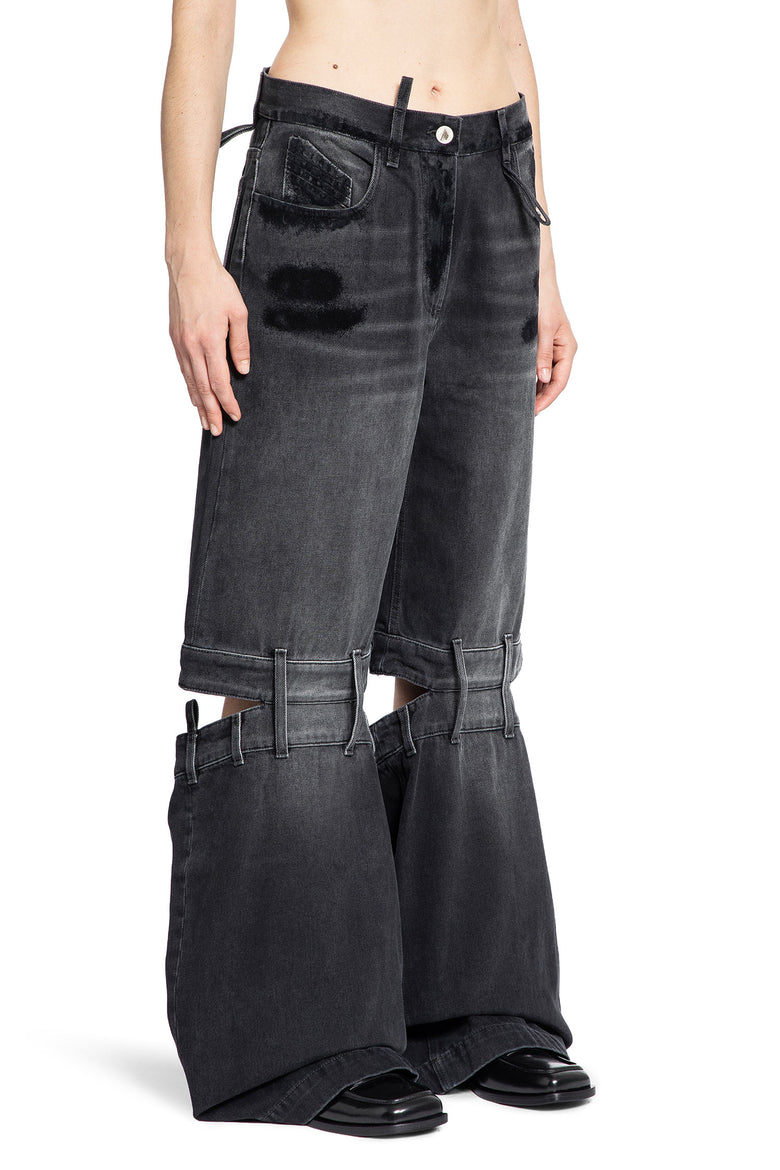 THE ATTICO WOMAN BLACK JEANS