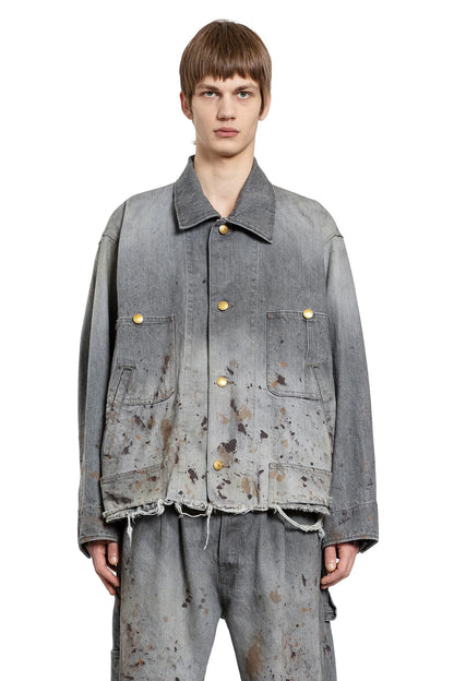 Antonioli DOUBLET MAN BLACK JACKETS