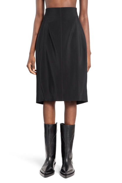 Antonioli MUGLER WOMAN BLACK SKIRTS