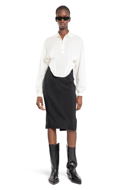 MUGLER WOMAN BLACK SKIRTS