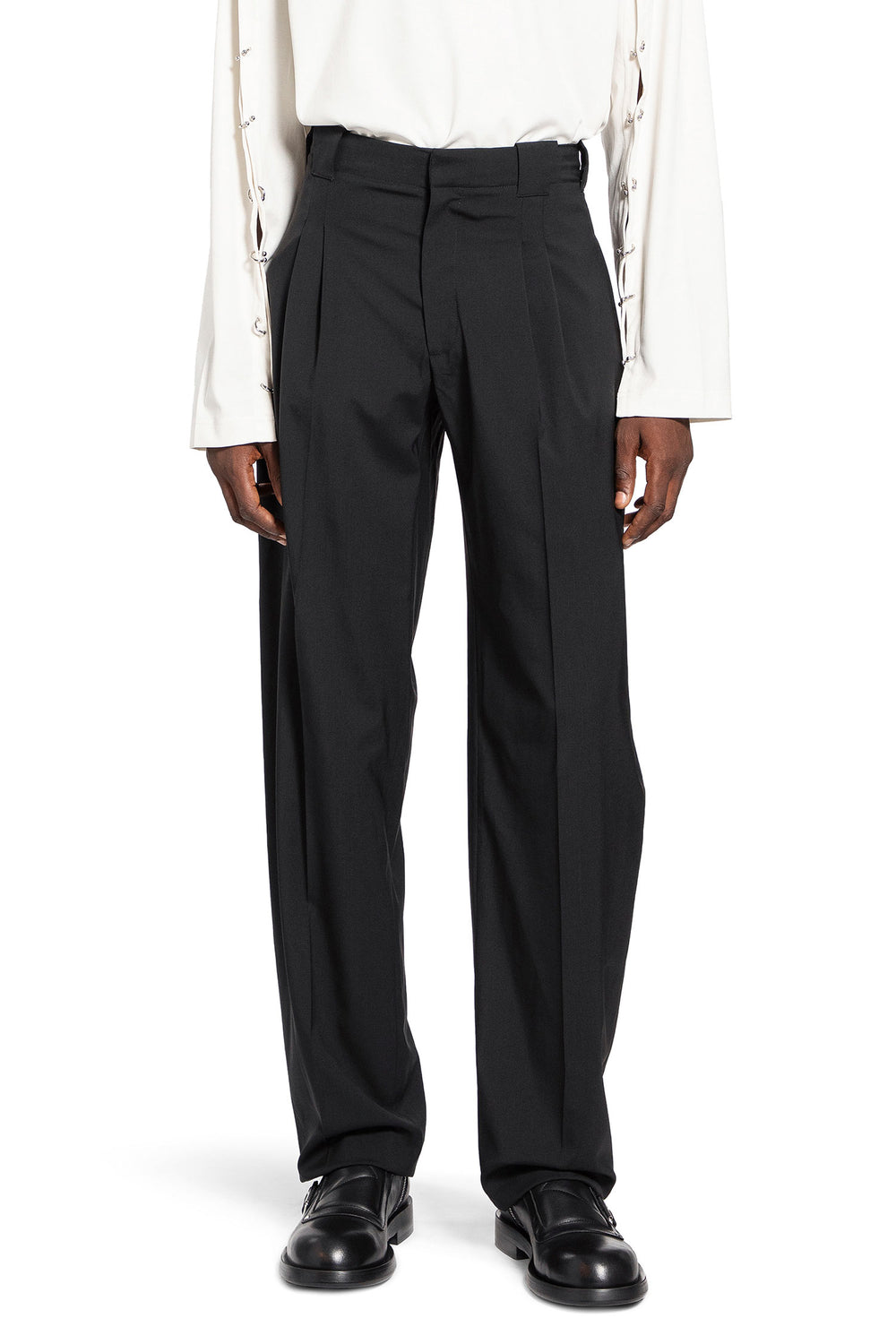 MUGLER MAN BLACK TROUSERS