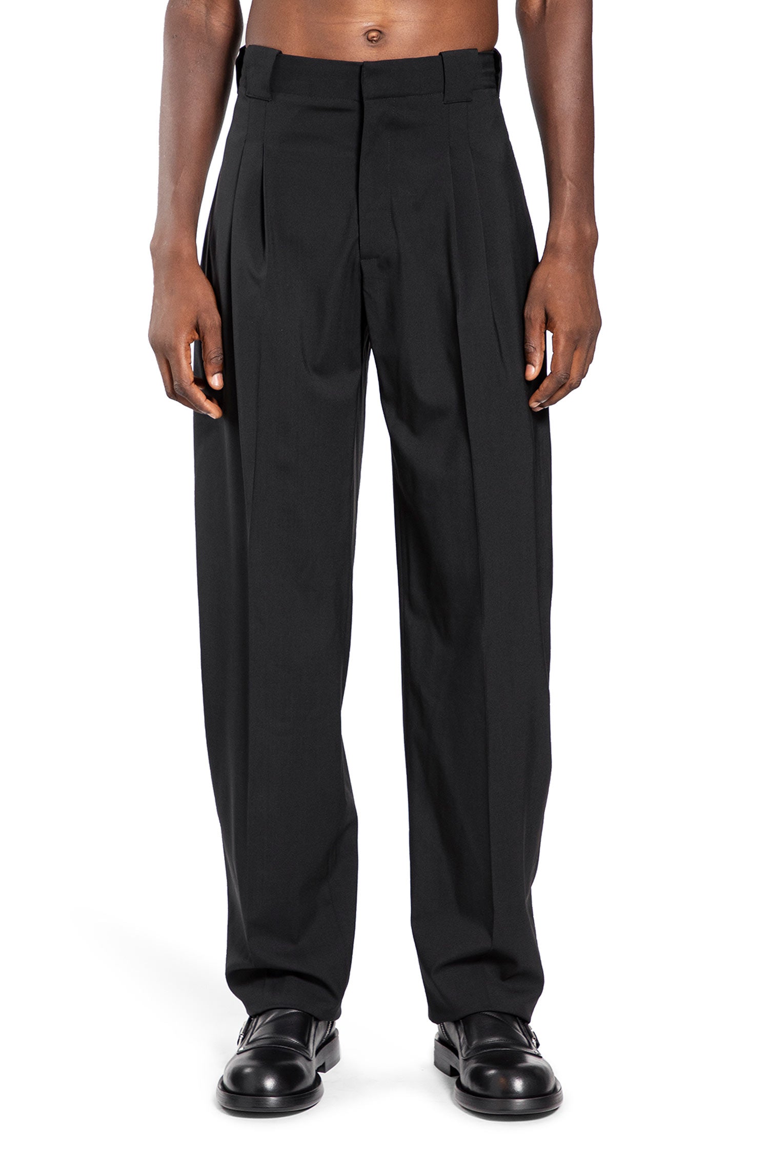 MUGLER MAN BLACK TROUSERS