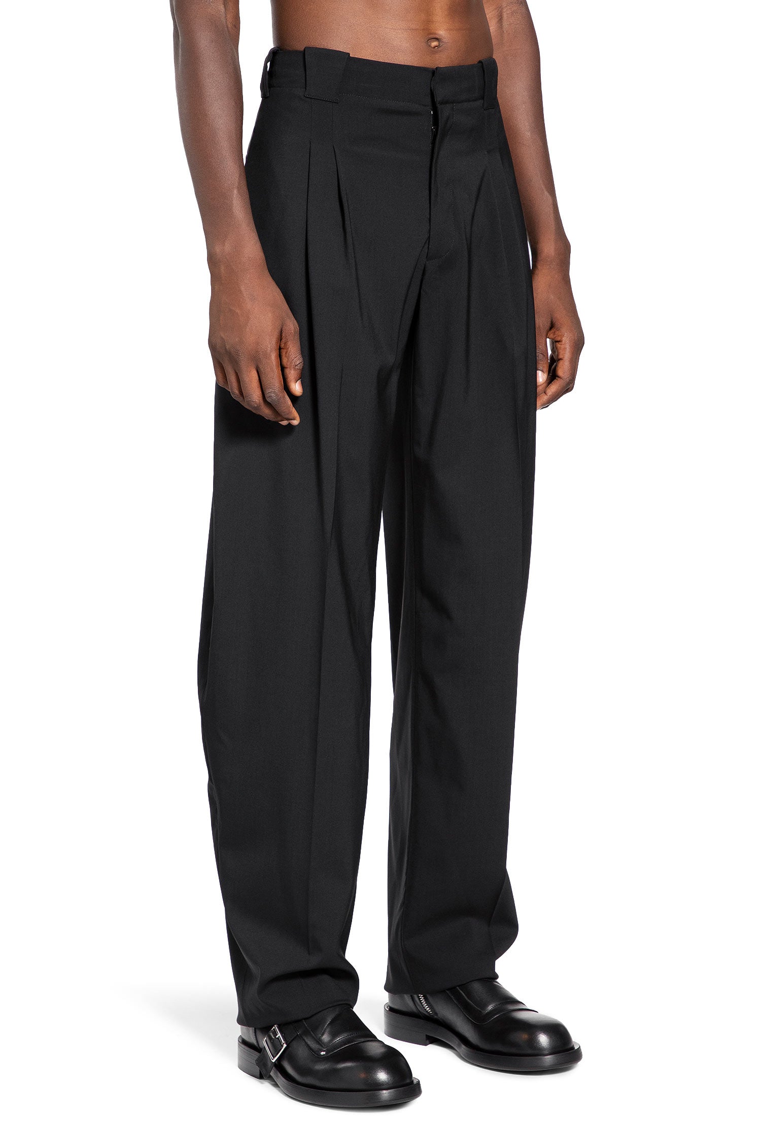 MUGLER MAN BLACK TROUSERS