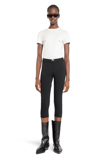 MUGLER WOMAN BLACK TROUSERS