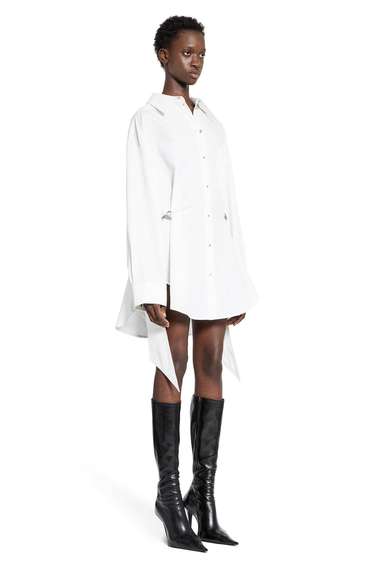 MUGLER WOMAN WHITE DRESSES