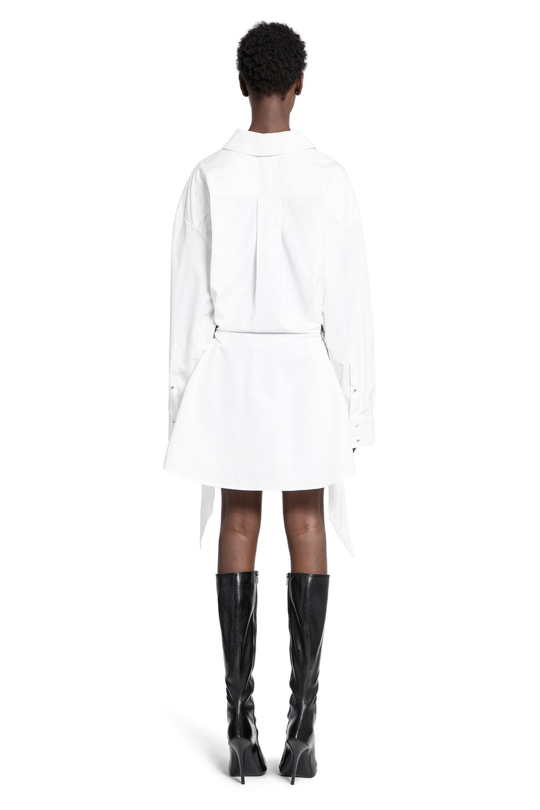 MUGLER WOMAN WHITE DRESSES