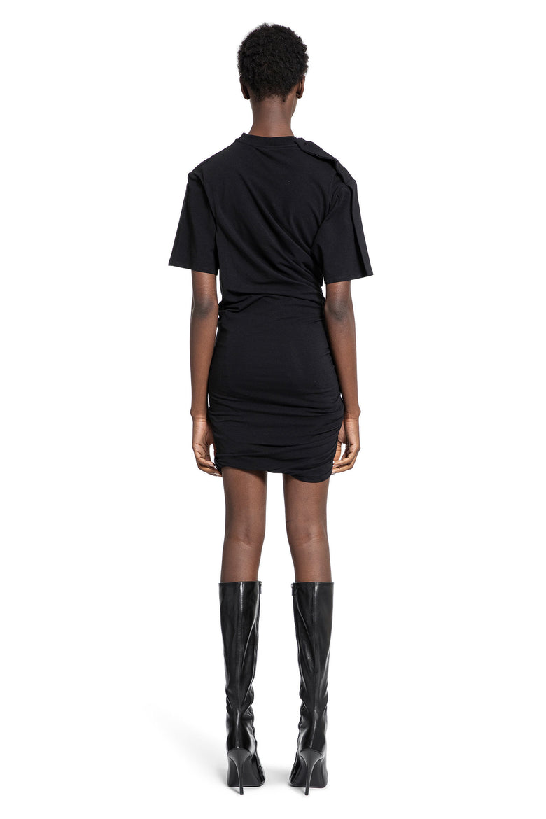 MUGLER WOMAN BLACK DRESSES