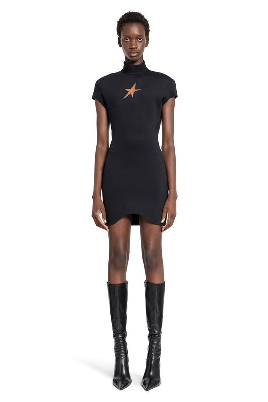 MUGLER WOMAN BLACK DRESSES