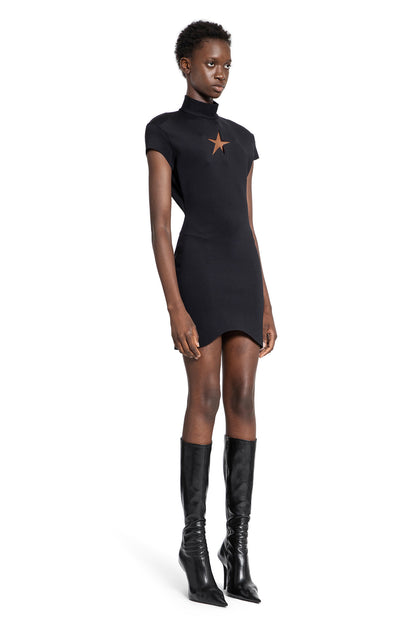 MUGLER WOMAN BLACK DRESSES