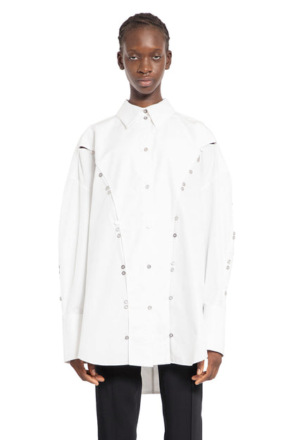 Antonioli MUGLER WOMAN WHITE SHIRTS