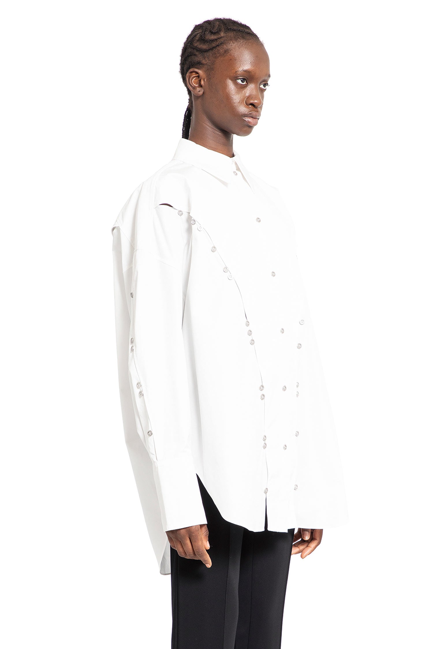 MUGLER WOMAN WHITE SHIRTS