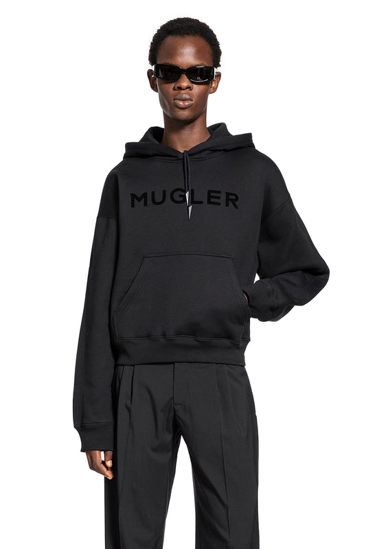 MUGLER MAN BLACK SWEATSHIRTS