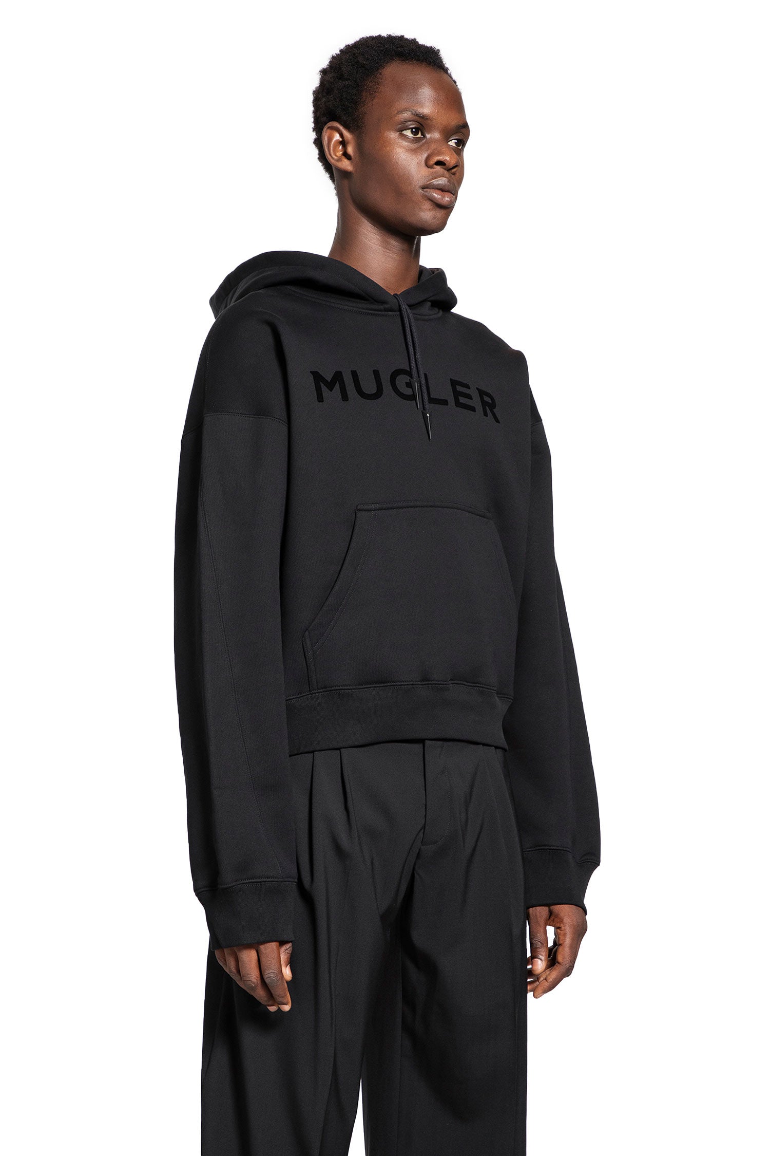 MUGLER MAN BLACK SWEATSHIRTS