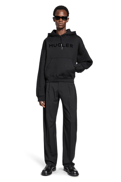 MUGLER MAN BLACK SWEATSHIRTS