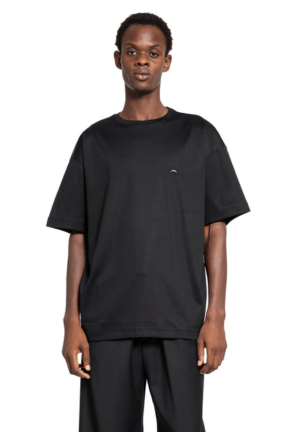 Antonioli MUGLER MAN BLACK T-SHIRTS & TANK TOPS