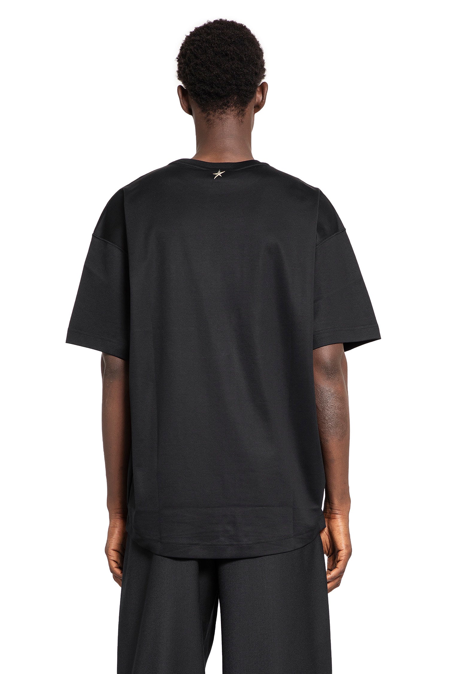 MUGLER MAN BLACK T-SHIRTS & TANK TOPS