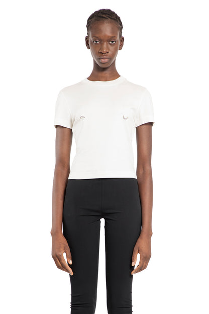 Antonioli MUGLER WOMAN BLACK T-SHIRTS & TANK TOPS