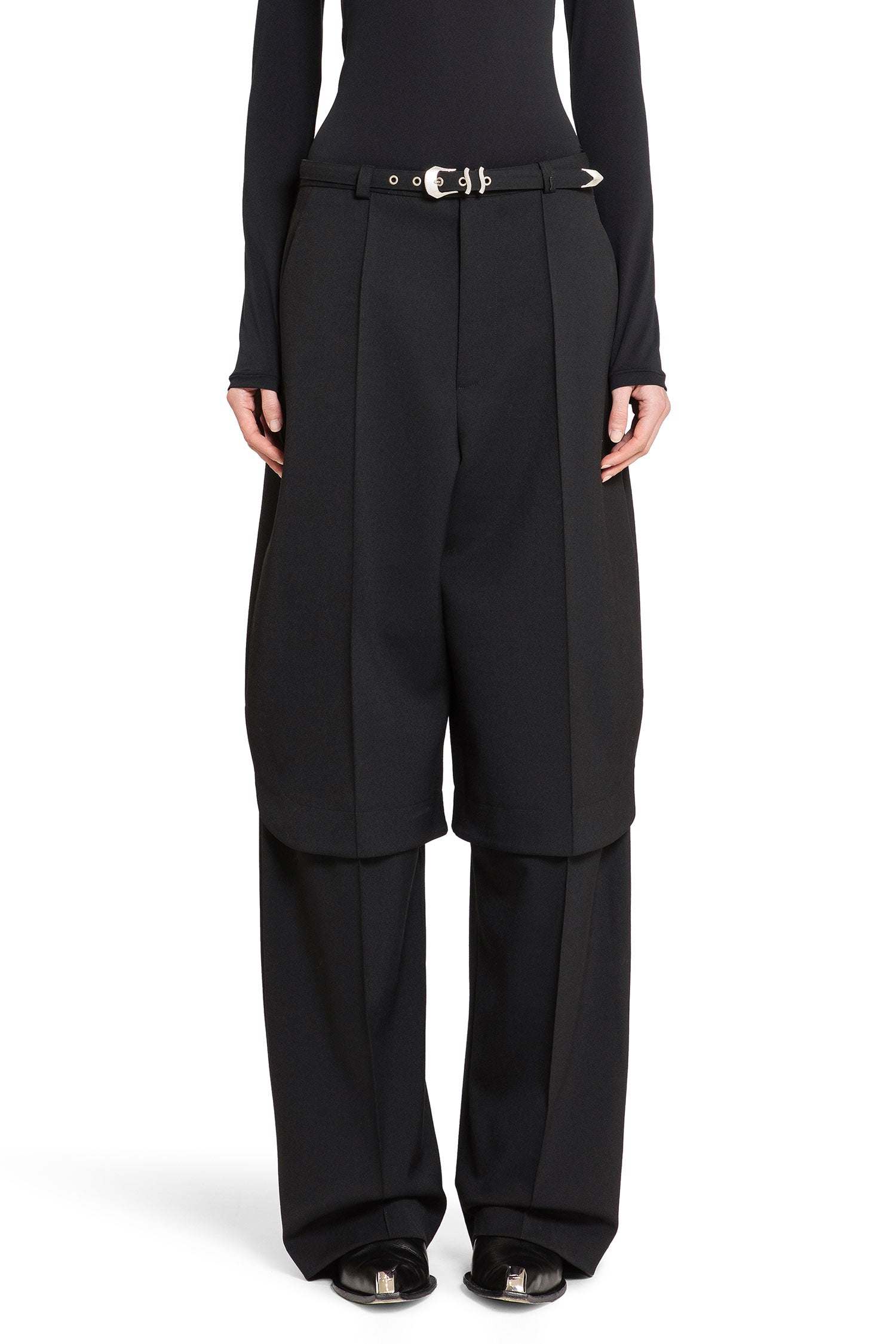 SSHEENA WOMAN BLACK TROUSERS