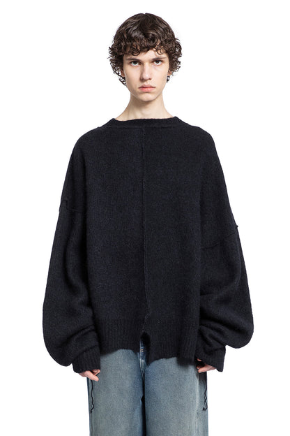 Antonioli ANDREA YA AQOV MAN BLACK KNITWEAR