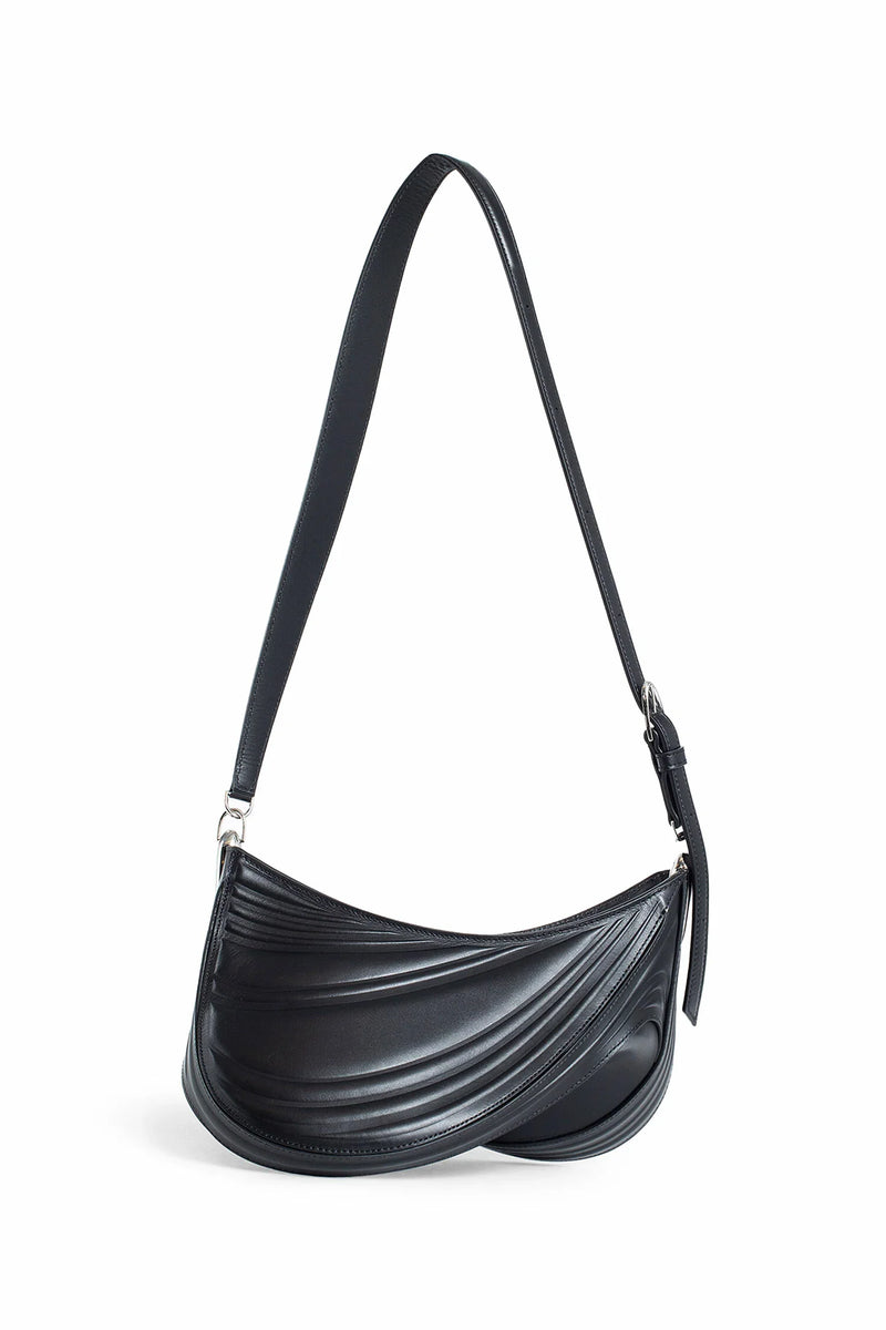 MUGLER WOMAN BLACK CROSSBODY BAGS - Antonioli.eu